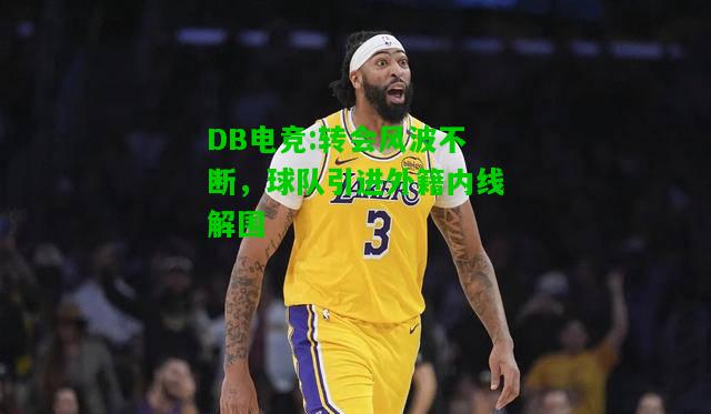 DB电竞:转会风波不断，球队引进外籍内线解围
